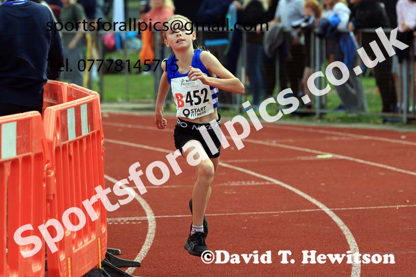 Girls Under-13s, 2024 Northern Mens 6 and Womens 4 and Youngsters Relays, Stanley Park, Blackpool.  Photo: David T. Hewitson/Sports for All Pics